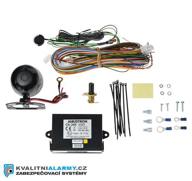 CA-345 JABLOTRON Autoalarm s lokální signalizací a imobilizérem