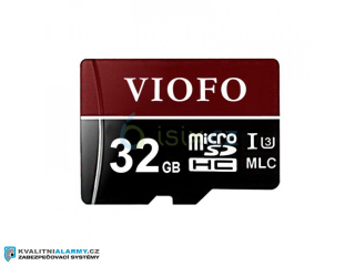 VIOFO 32GB profesionální mlc UHS-3 microsd karta s 5 nasobnou vydrží