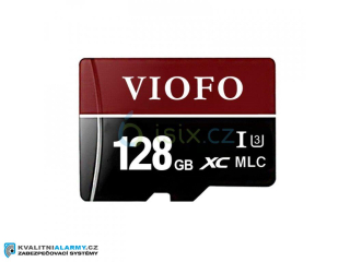VIOFO SD karta 128GB PROFESIONÁLNÍ MLC UHS-3 MICROSD KARTA S 5 NASOBNOU VYDRŽÍ